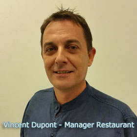 Vincent Dupont - Manager Restaurant